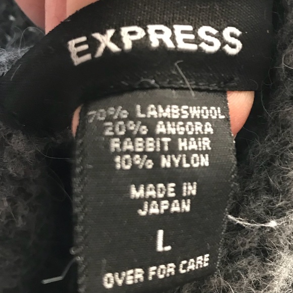 Express gray wool sweater - Picture 3 of 3